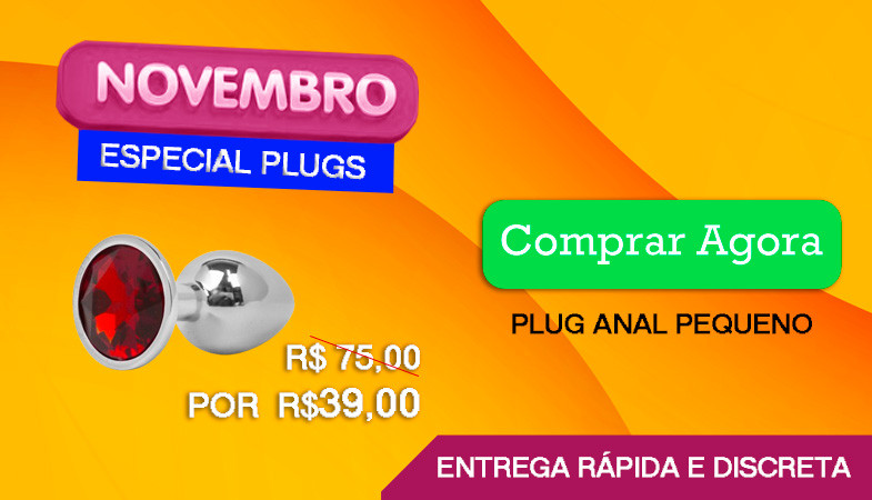 Plug Anal Pequeno Novembro Promocional